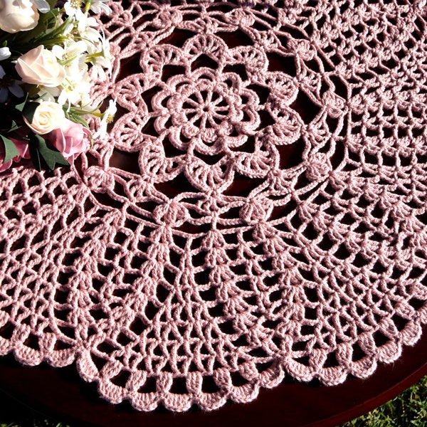 Crochet Table Mat Etsy