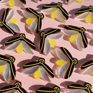 Imán Luciérnaga que brilla en la oscuridad (luciérnaga) acrílico