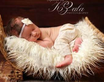 Newborn Photography Prop Fur Photo Prop Newborn Baby Photo  Prop Newborn Baby Picture Props Baby Props for Photos Baby Posing Props