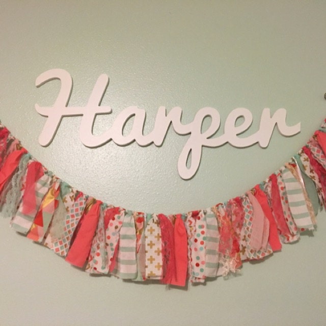 Wooden Name Sign Wooden Names Letters for Nursery Nursery Etsy