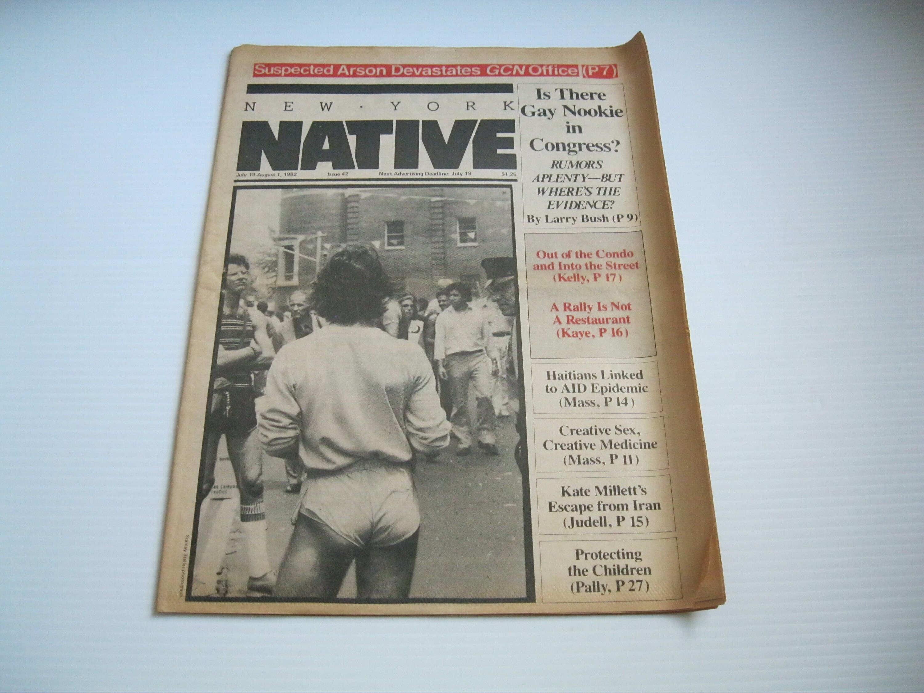 Vintage Gay New York NATIVE Newspaper 1982 - Etsy