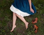 SALE! Ruffle Bottom Denim Skirt