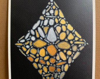 Print: Chroma V - Diamond / 5 x 7