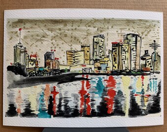 Print: New Orleans at Night / 5 x 7