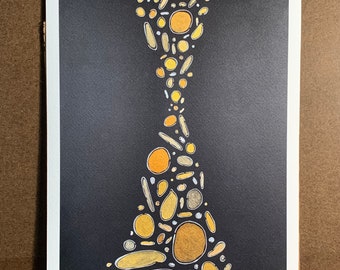 Print: Chroma II - Hourglass / 8 x 10