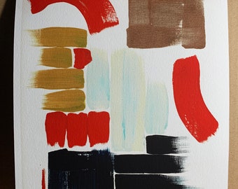 Print: Abstract Sampler / 8 x 10