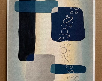 Print: Cool Composition / 5 x 7