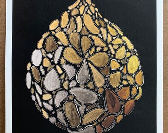 Print: Chroma VI - Teardrop / 8 x 10