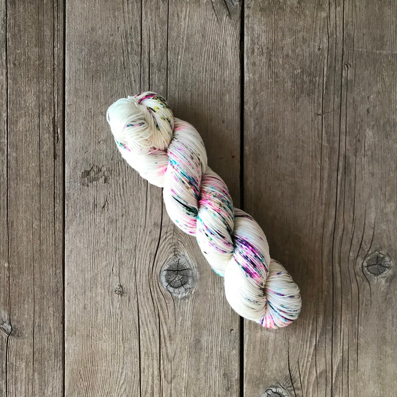 Hand Dyed Yarn Kindness Colorway Hand Painted Yarn Etsy