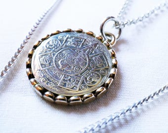 Azteca Pendant Necklace