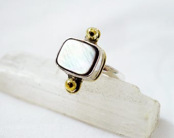 Abalone Balance Ring