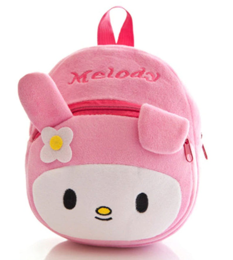 Melody Backpack for Kids and Toddlers Soft Hello Kitty Bag Etsy