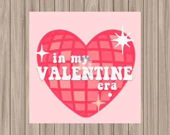Etiqueta imprimible - TS In My Valentine Era - Cuadrado de 2"