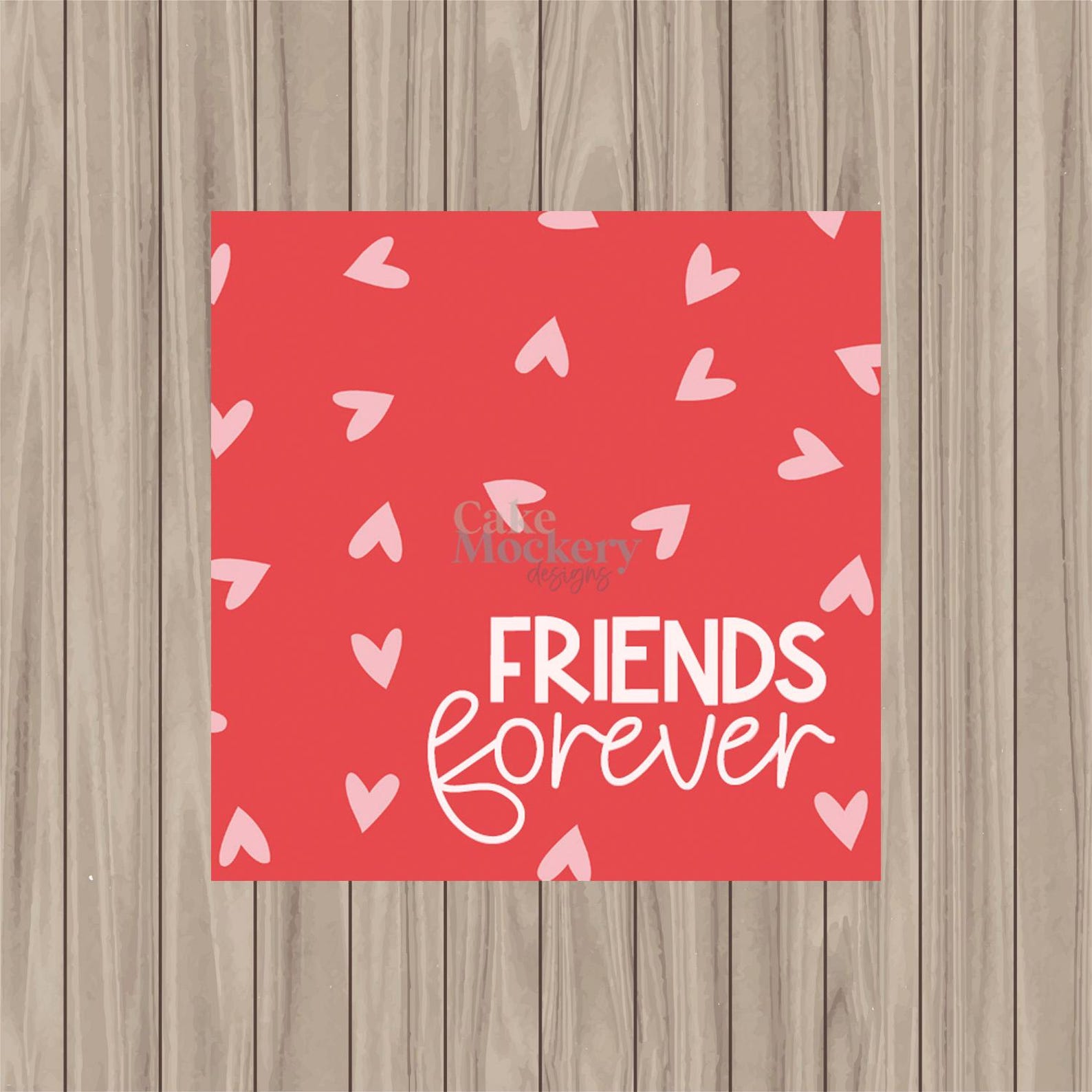 Tagging Friends Icon Printable Tag - Friends Forever- 2