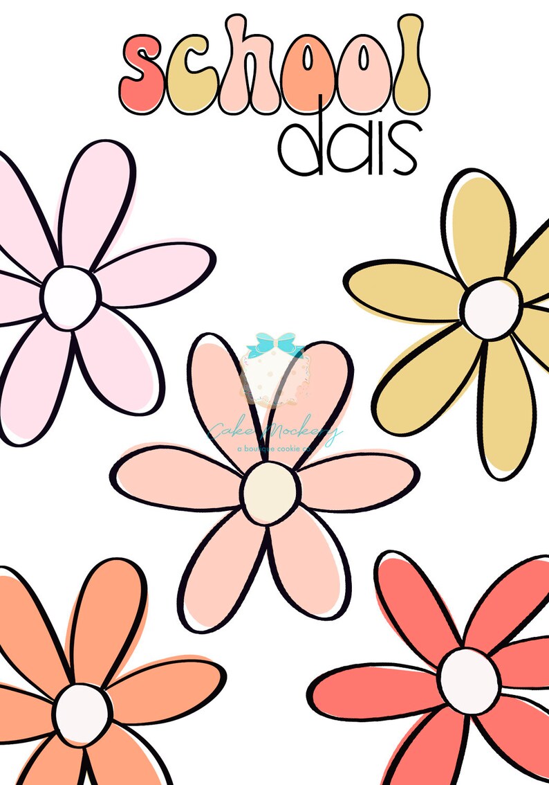 Printable Cookie Card - School Dais - 3.5