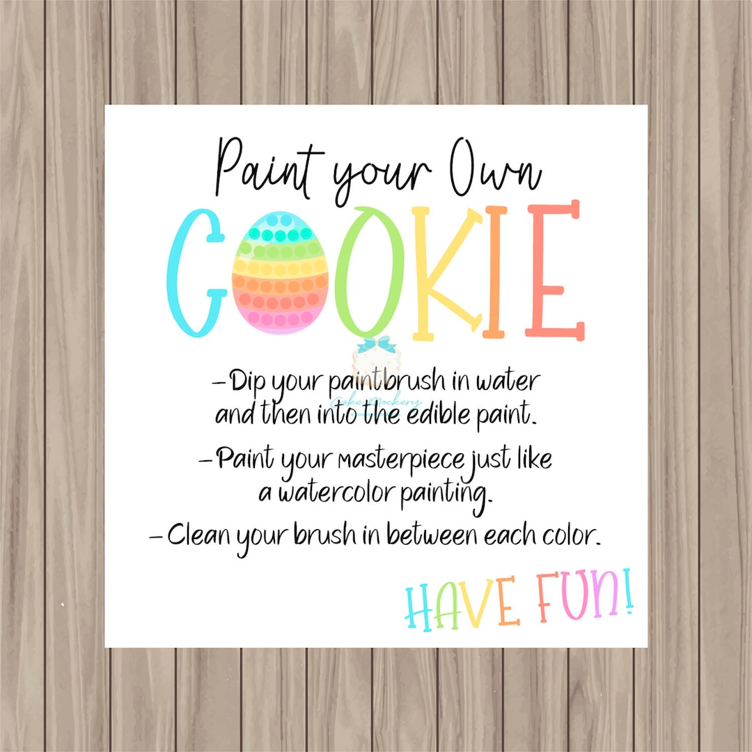 Printable Paint Your Own POP IT Cookie Easter Instructions - 3.25 printable-paint-your-own-pop-it-cookie-easter-instructions-3-25-etsy