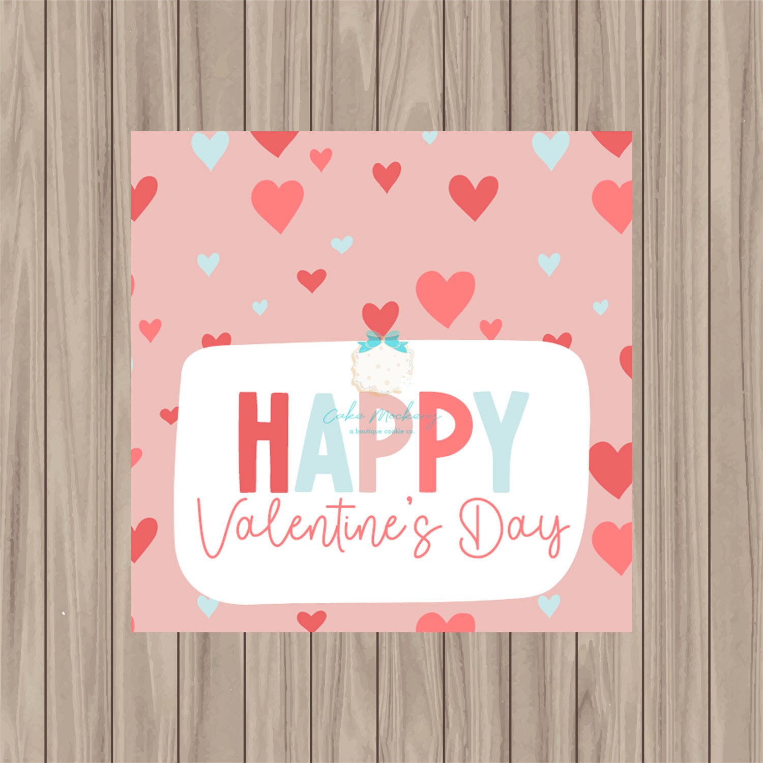 Printable Tag - Happy Valentine's Day - 2