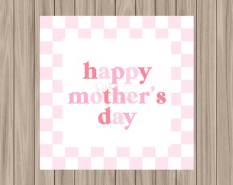Printable Tag - Happy Mother's Day - 2" Square