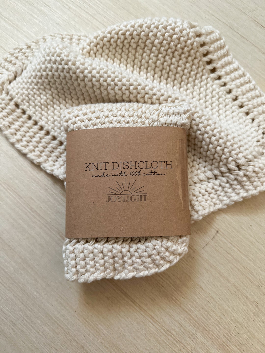 Netted Dish Rag KNIT DISHCLOTH Grandmas Dish Rag Kitchen Towel Housewarming Gift ...
