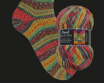 Opal 4 ply Sock Yarn Opal Hundertwasser 3206