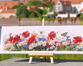 Cross stitch kit by Merejka - Field Beauties K-163