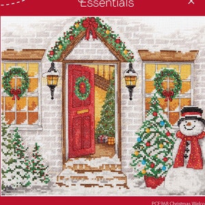 Anchor counted Cross stitch kit -  Christmas Welcome