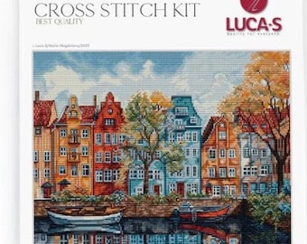 Copenhagen - Counted cross stitch kit by Luca-s BU5046