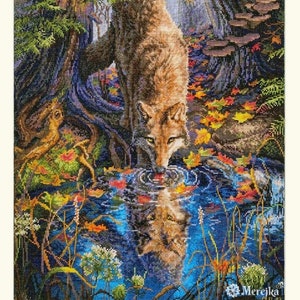 Merejka counted cross stitch Kit - Wild Spirit by Merejka K217