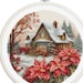 Luca-S Cross Stitch Kit - Dreaming Of A White Christmas - View #12