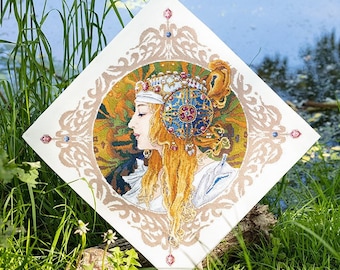 Blond by Mucha Cross Stitch Kit K-141