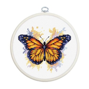The Monarch Butterfly - Cross stitch kit BC102