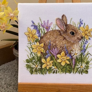 Little Rabbit - Cross stitch kit by Merejka K225