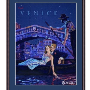 Merejka cross stitch Kit - Visit Venice K181