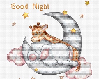 GOOD NIGHT - Cross Stitch Kit Luca-S B1192