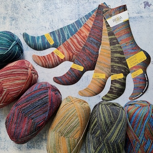 6ply Regia  sock yarn