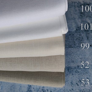 Zweigart Baltic Leinen * 32ct selbstgewebe * Farben - 100, 101, 99, 52, 53