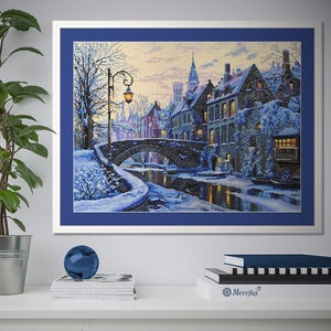 Merejka cross stitch Kit Winter Evening 169 image 1