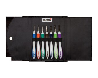 Addi Swing Ergonomic Crochet Hooks With Soft Handles Etsy
