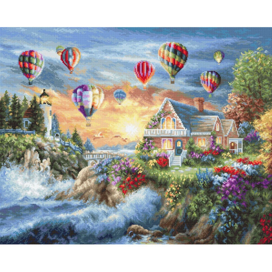 Balloons Over Sunset Cove - Luca-s 614 - You Can Choose Goblen