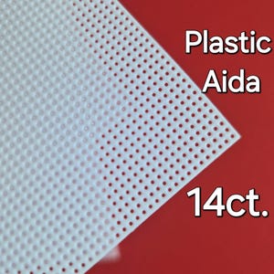 白いプラスチックアイーダ 14枚 A4サイズ