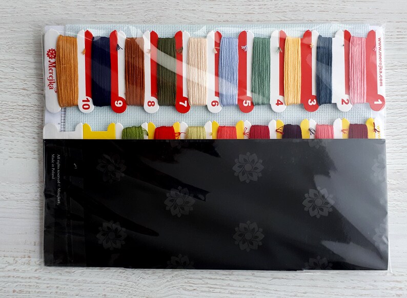 Merejka Kreuzstich-Set K-131 – 30 X 32 Cm, Mit DMC Garn, Zweigart Aida 16 Stoff & Anleitung