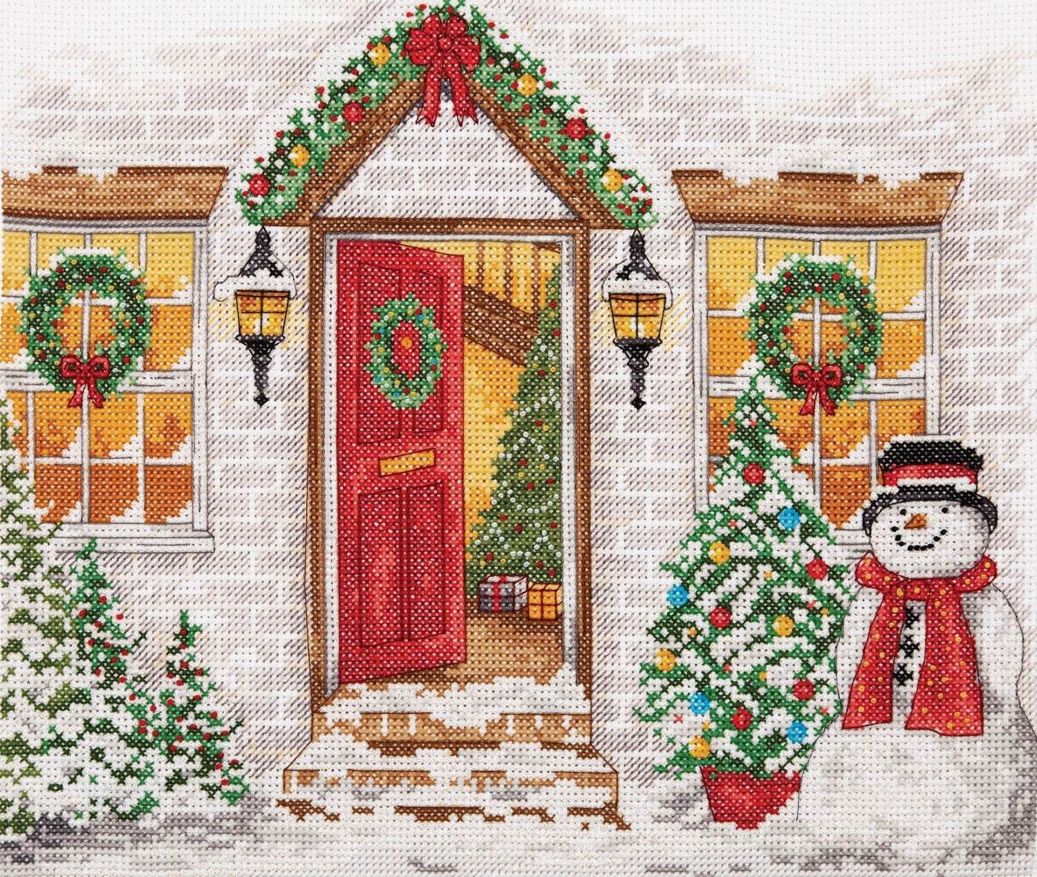 Anchor counted Cross stitch kit Christmas Etsy