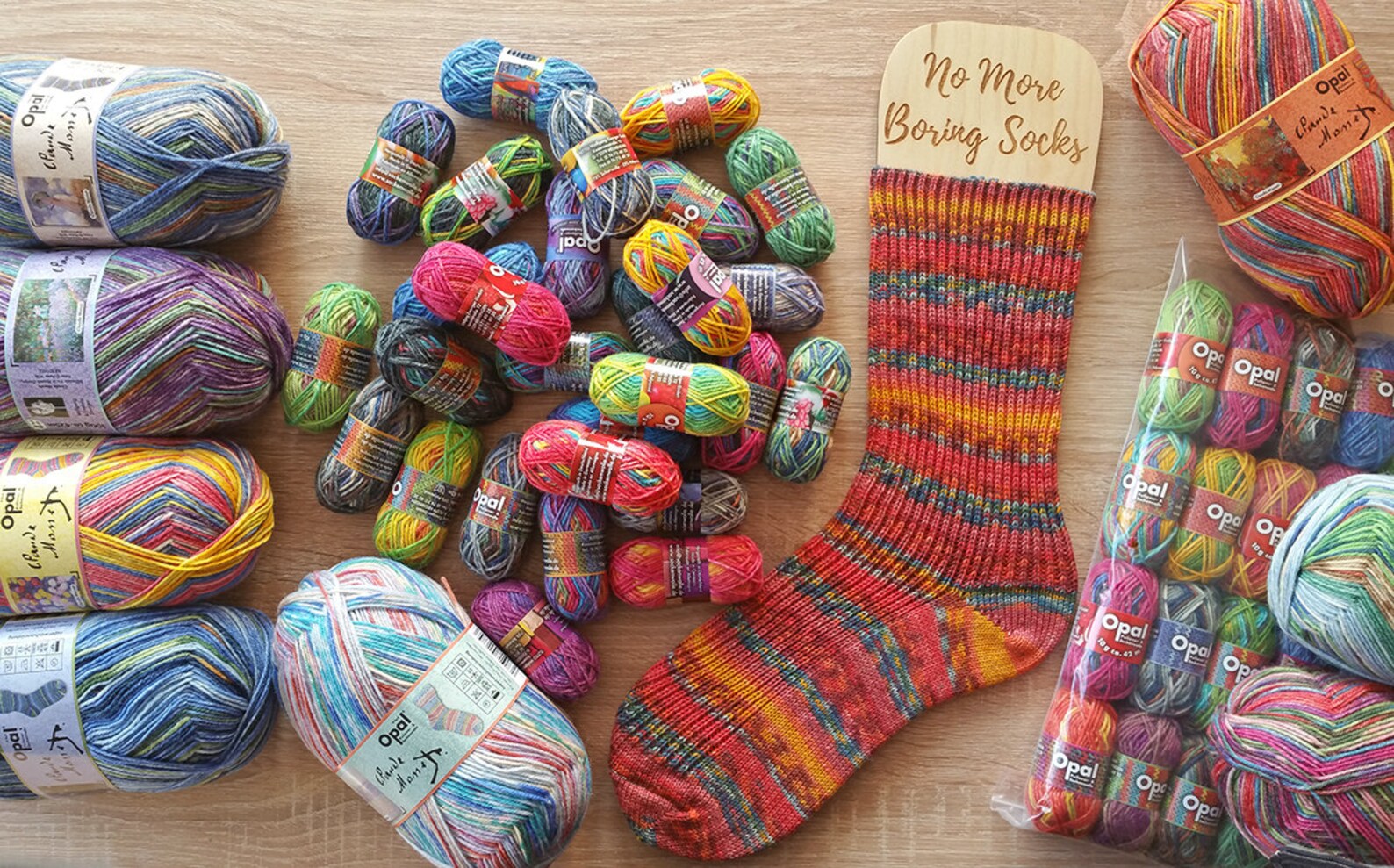 Opal mini balls set 28 balls / 4ply sock yarn Etsy