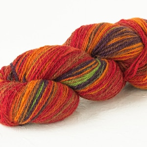 Farbverlaufs-Strickgarn Aade long Art wool 8/2