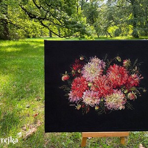 thumbnail image 2 of The Filed Bouquet Counted Cross Stitch Kit By Merejka K-95 2 of 14