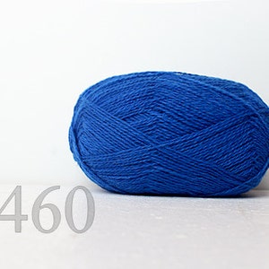 Wollgarn 100%-Wollgarn - Azurblau #460