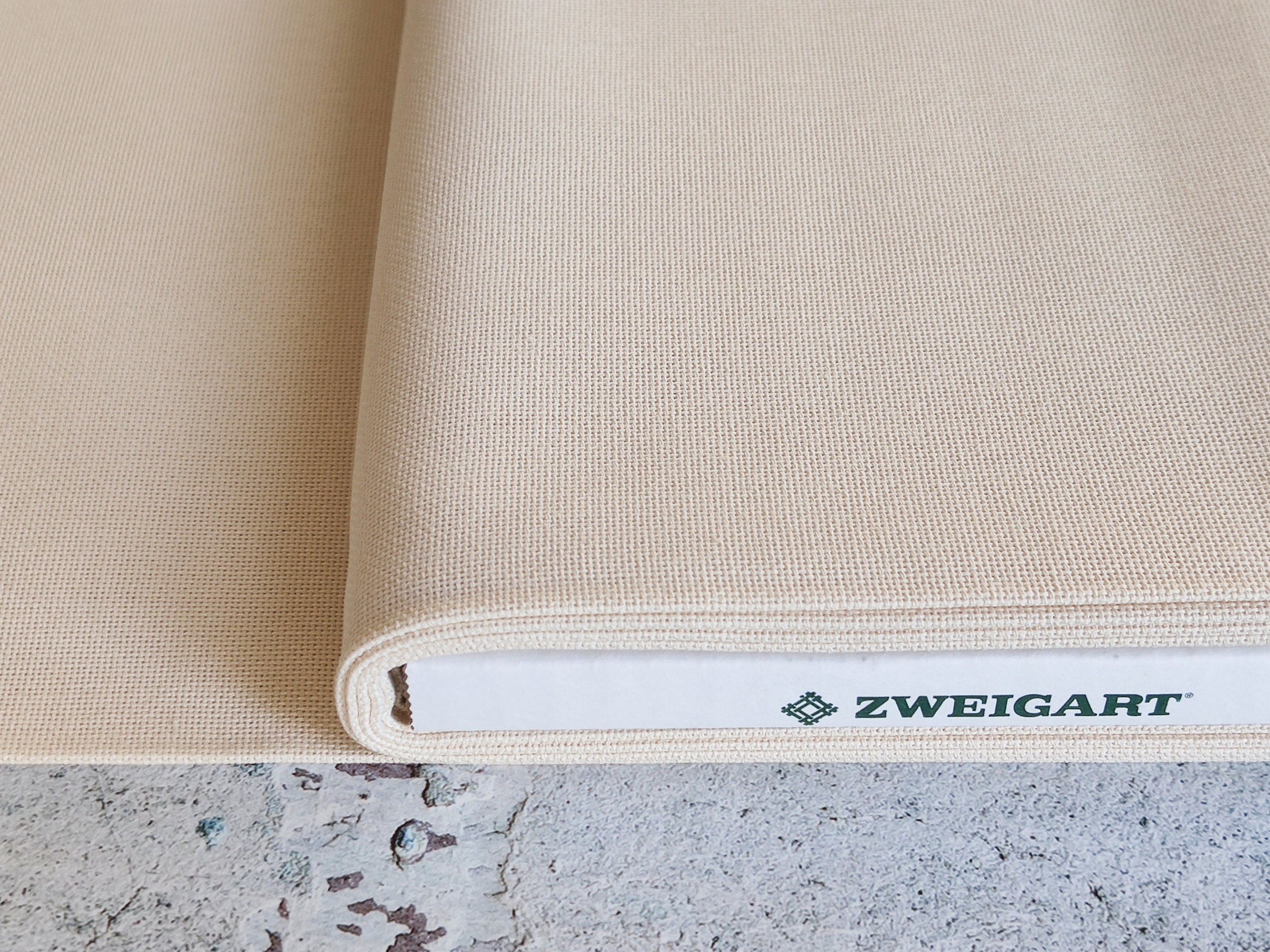 Zweigart Lugana Stickstoff – 25 Ct. Baumwollstoff Für Kreuzstich, Feines Leinen