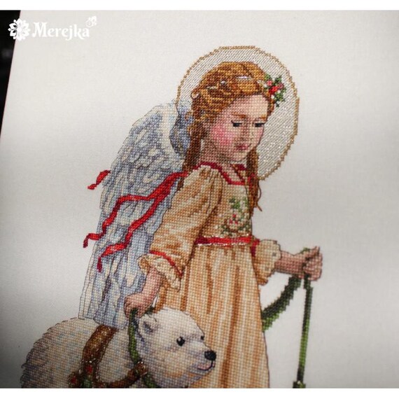 Midwinter - Merejka Angel Cross Stitch Kit 257 - Etsy