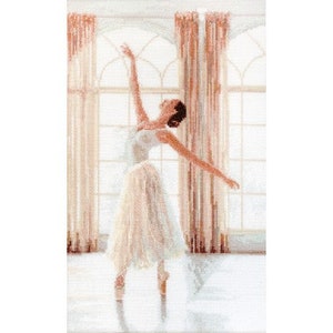 Ballerina cross stitch kit by Letistitch 906