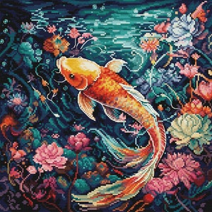 Sea Life- Cross stitch kit by Luca-S BU5032